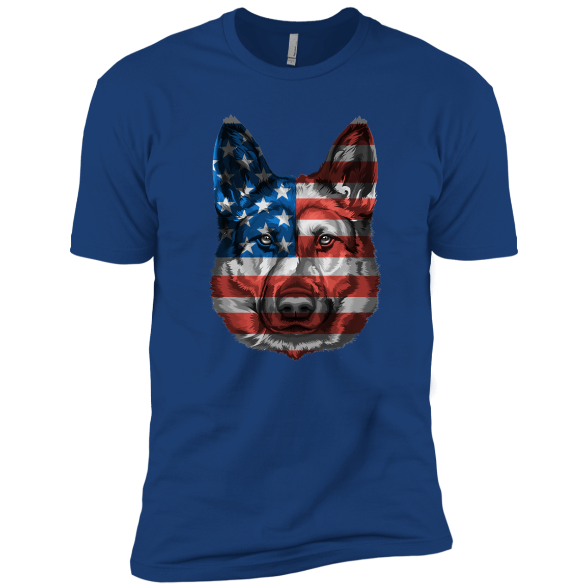 Patriot German Shepherd Cotton T-Shirt
