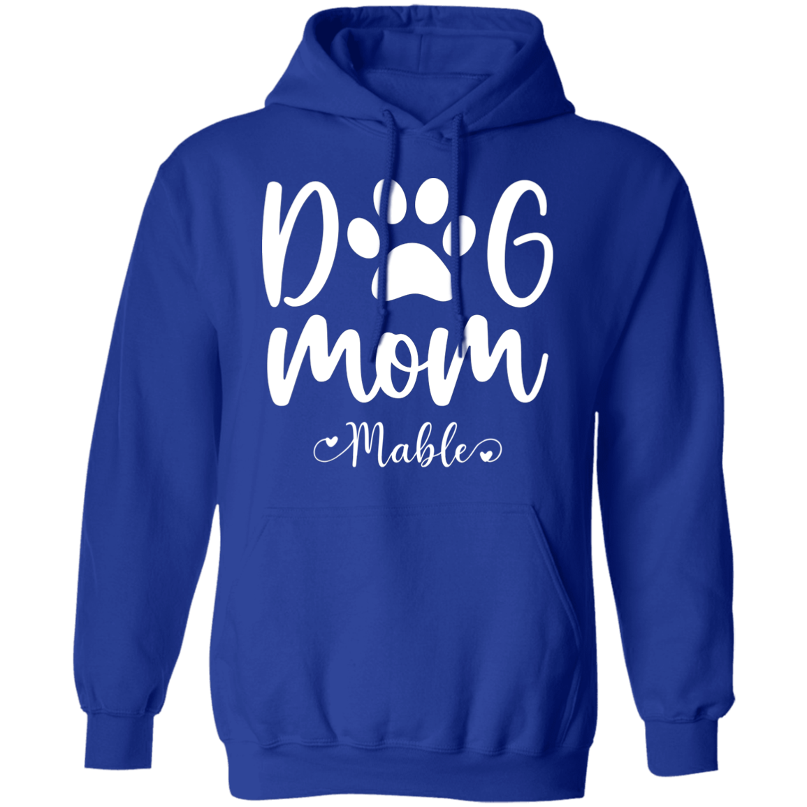 Personalized Dog Mom Hoodie