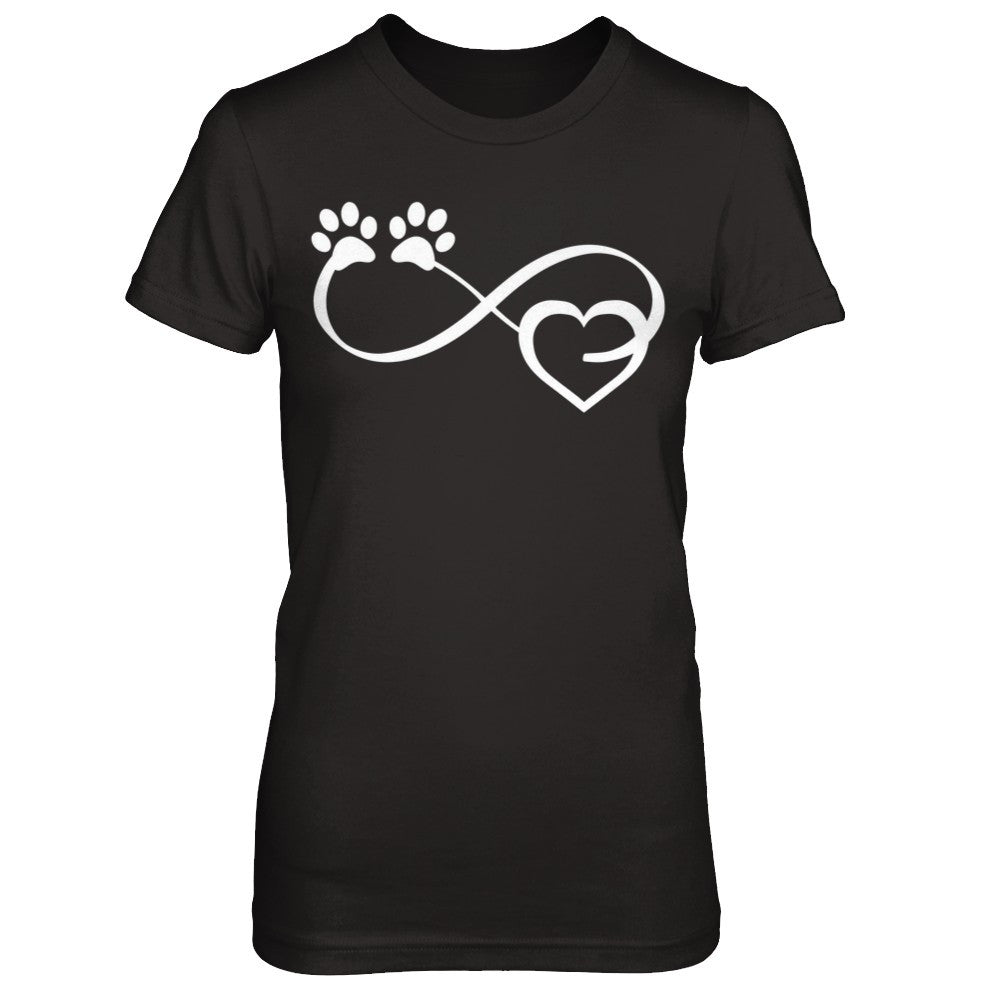 Dog Lover Infinite Love Infinity Symbol Womens