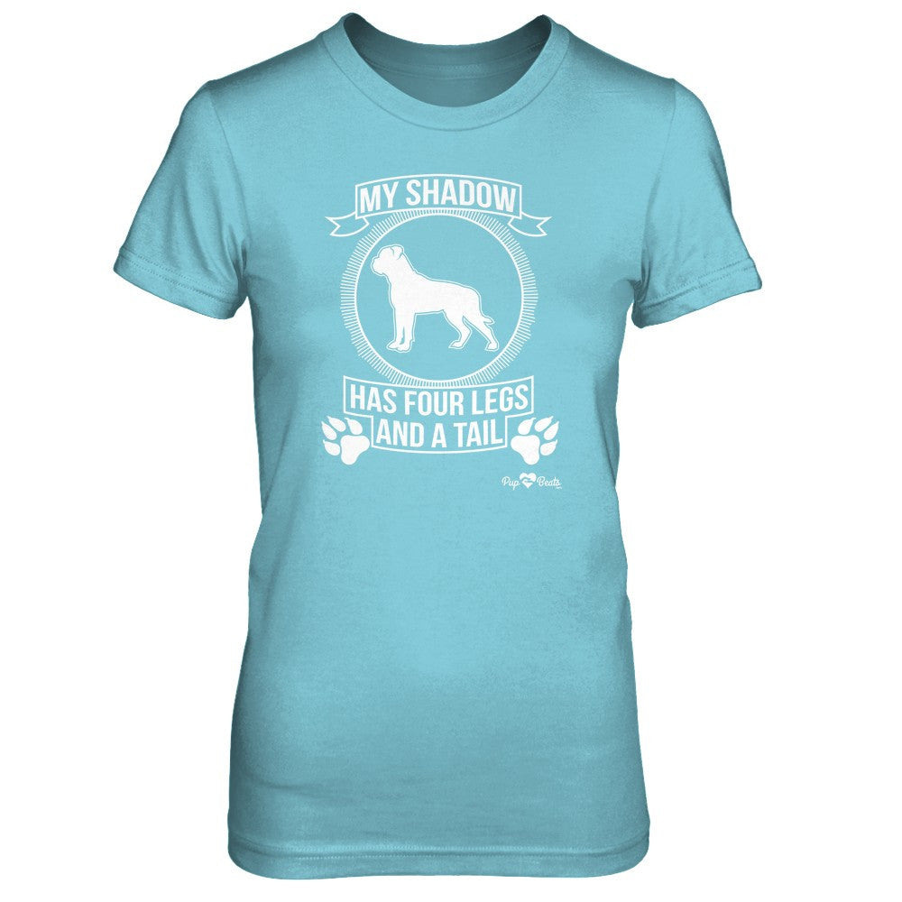 English Mastiff - My Shadow Fitted Short Sleeve Tee