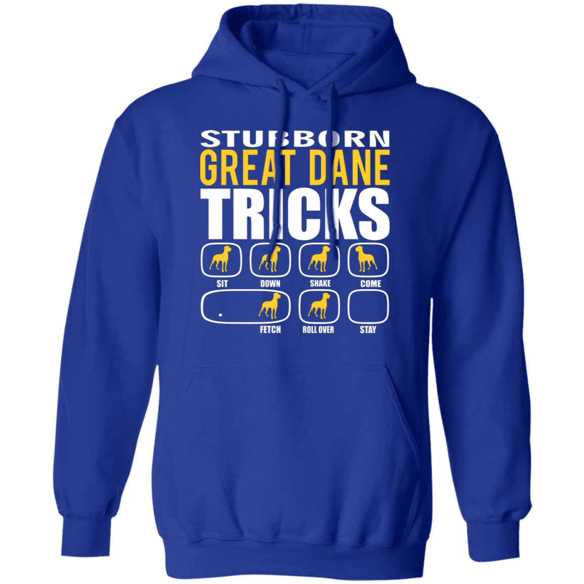 Great Dane Tricks Hoodie