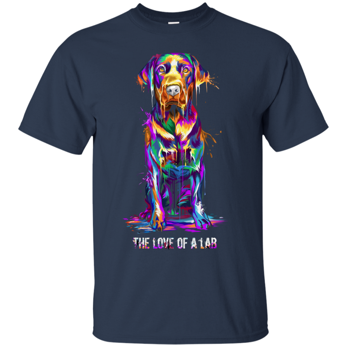 Labrador Retriever Spash Art Unisex T-Shirt