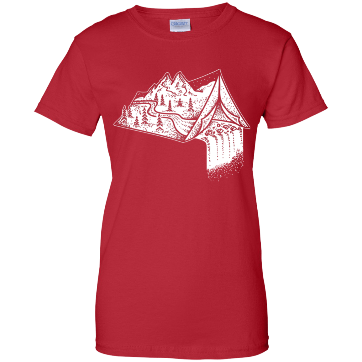 Nature Tent Ladies' T-Shirt