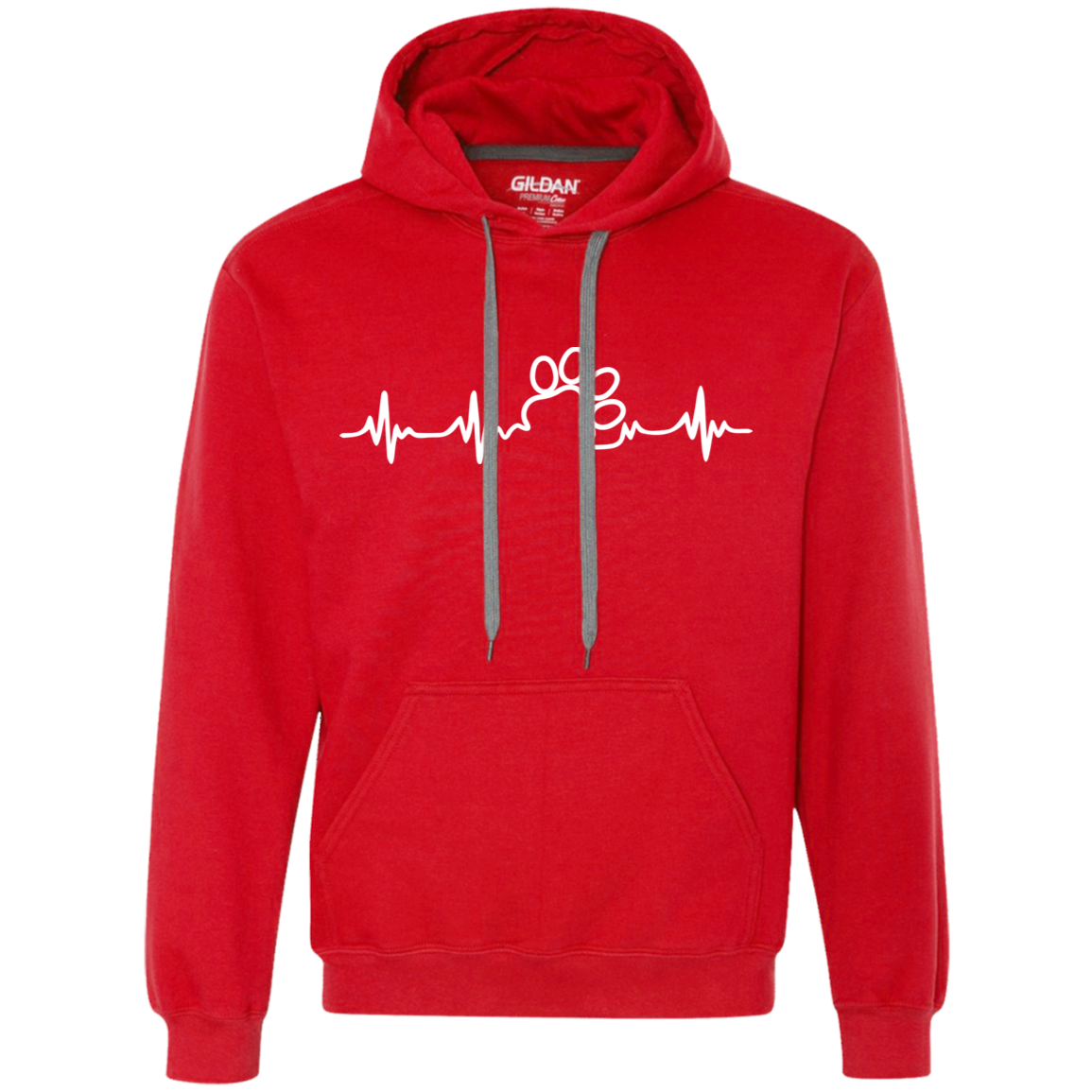 Paw Heartbeat Unisex Hoodie