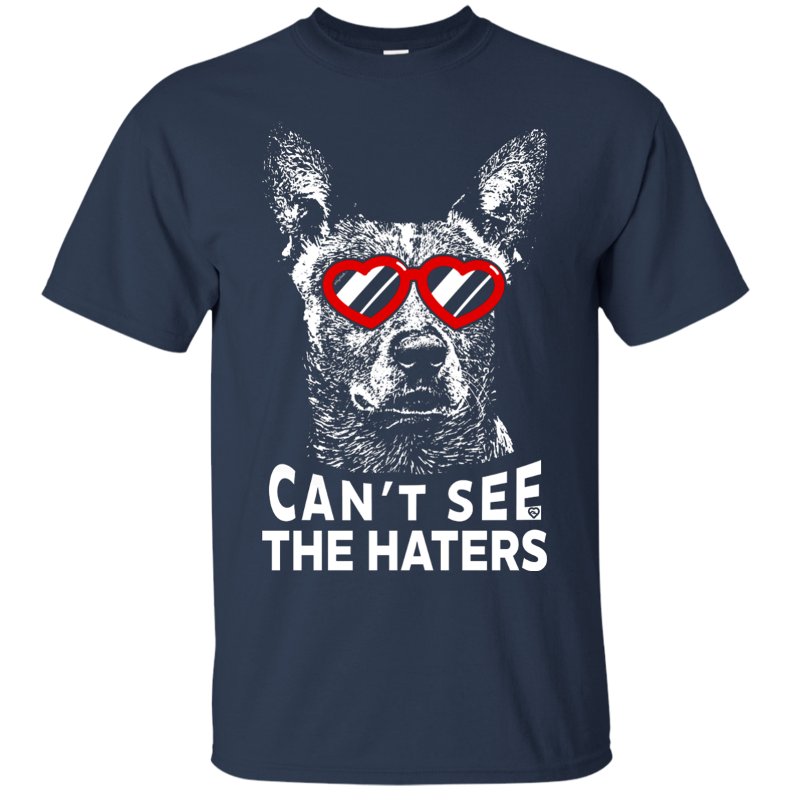 Cattle Dog can't see the haters T-Shirt