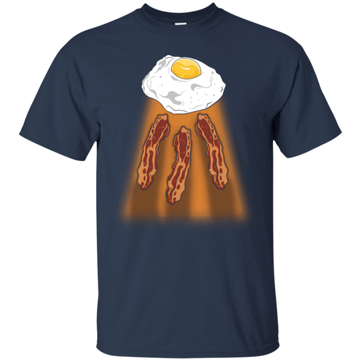 Egg Abducting Breakfast Unisex T-Shirt
