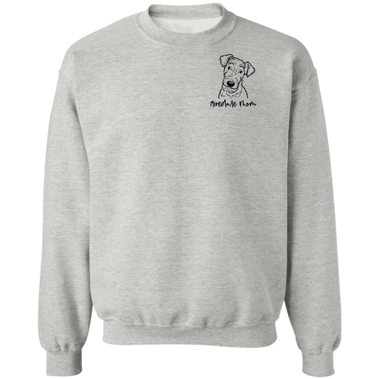 Airedale Mom Pullover Sweatshirt