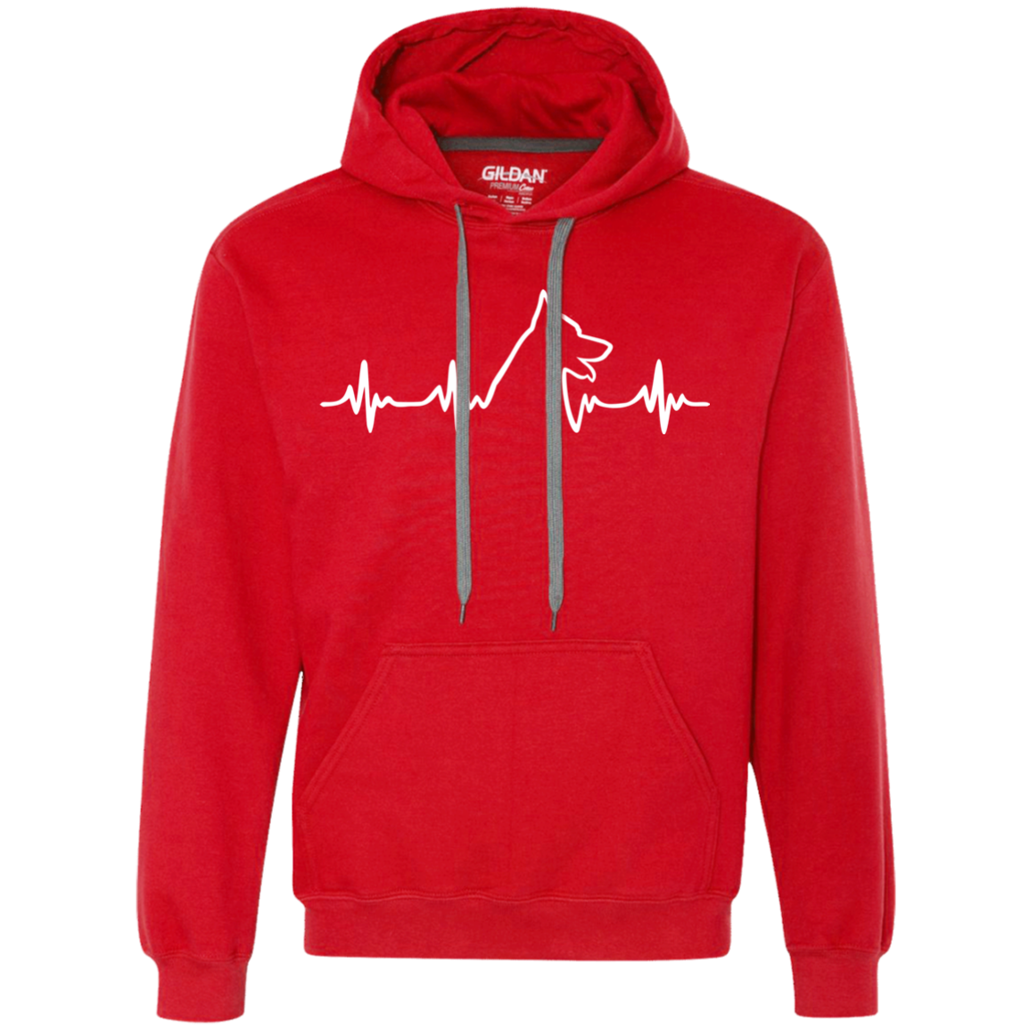 Malinois Heartbeat Unisex Hoodie