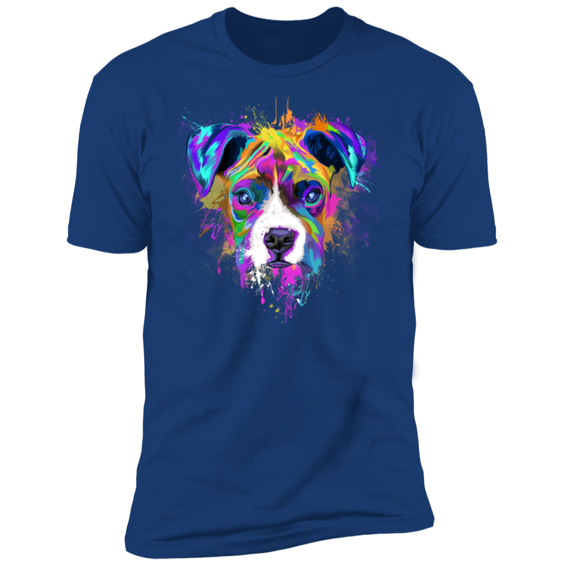 Boxer Dog Splash Art CustomCat