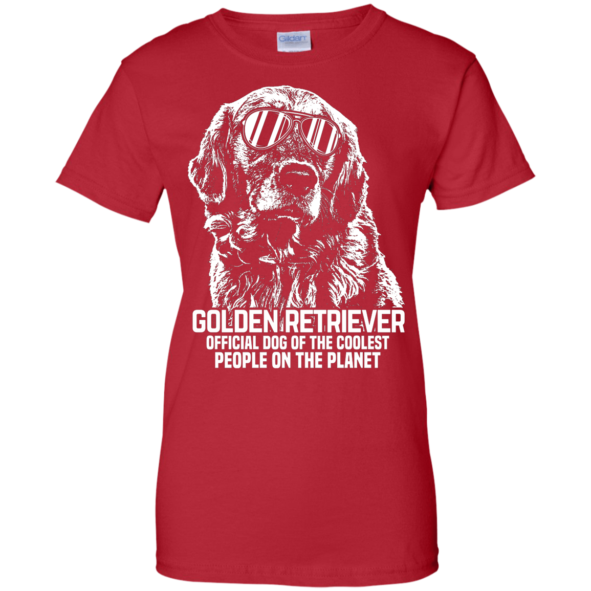 Official Dog Of The Coolest People Ladies' T-Shirt