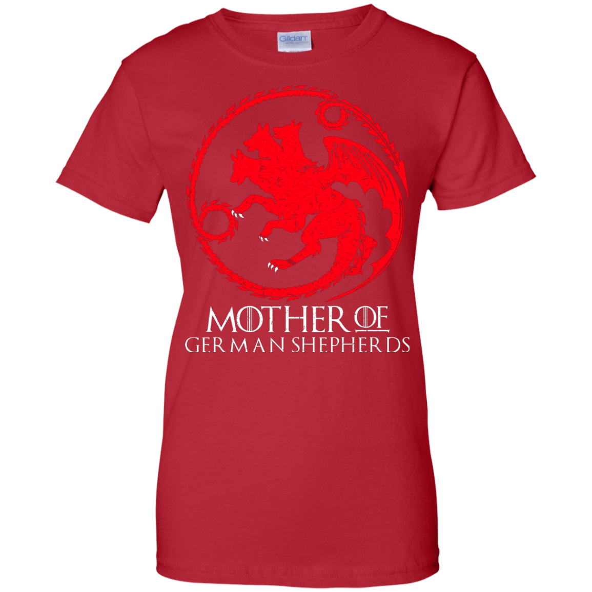 Mother of German Shepherds Ladies' T-Shirt