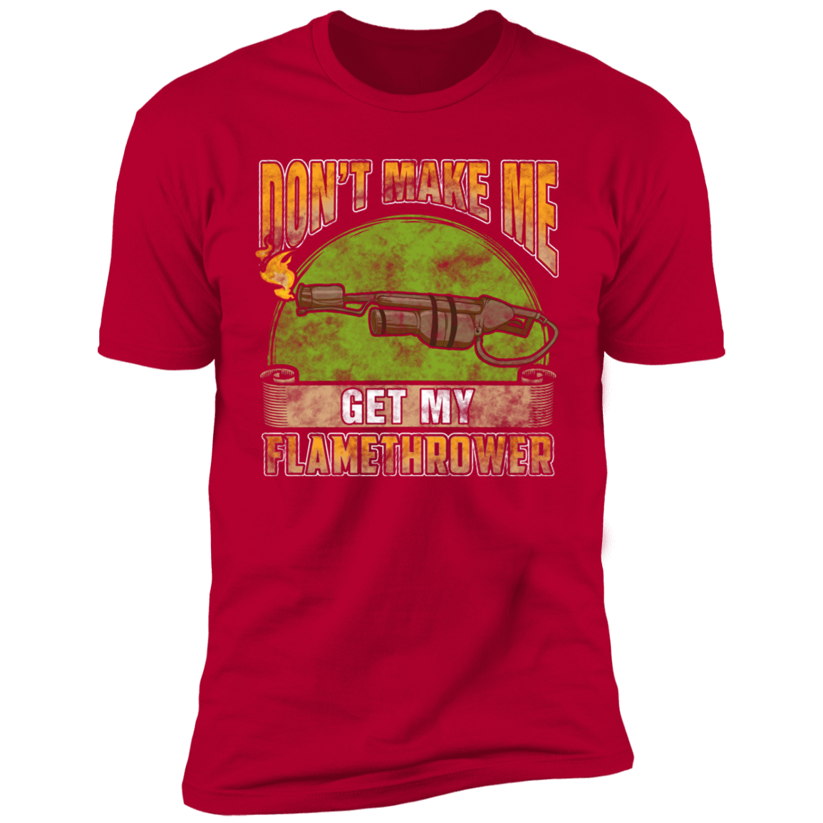 Flamethrower Short Sleeve T-Shirt