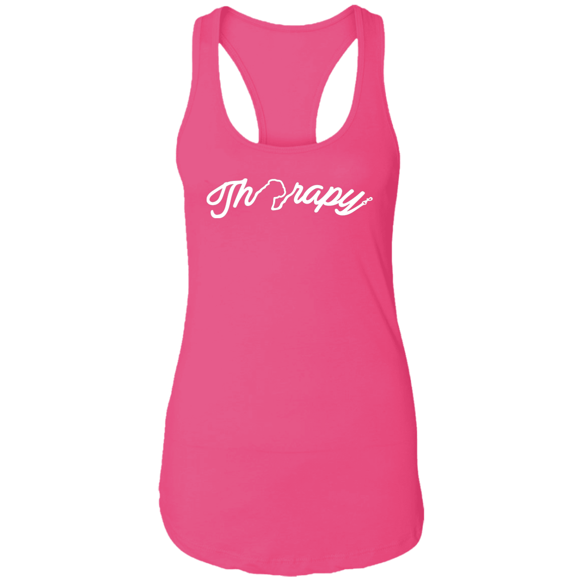 Bulldog Therapy Ladies Ideal Racerback Tank