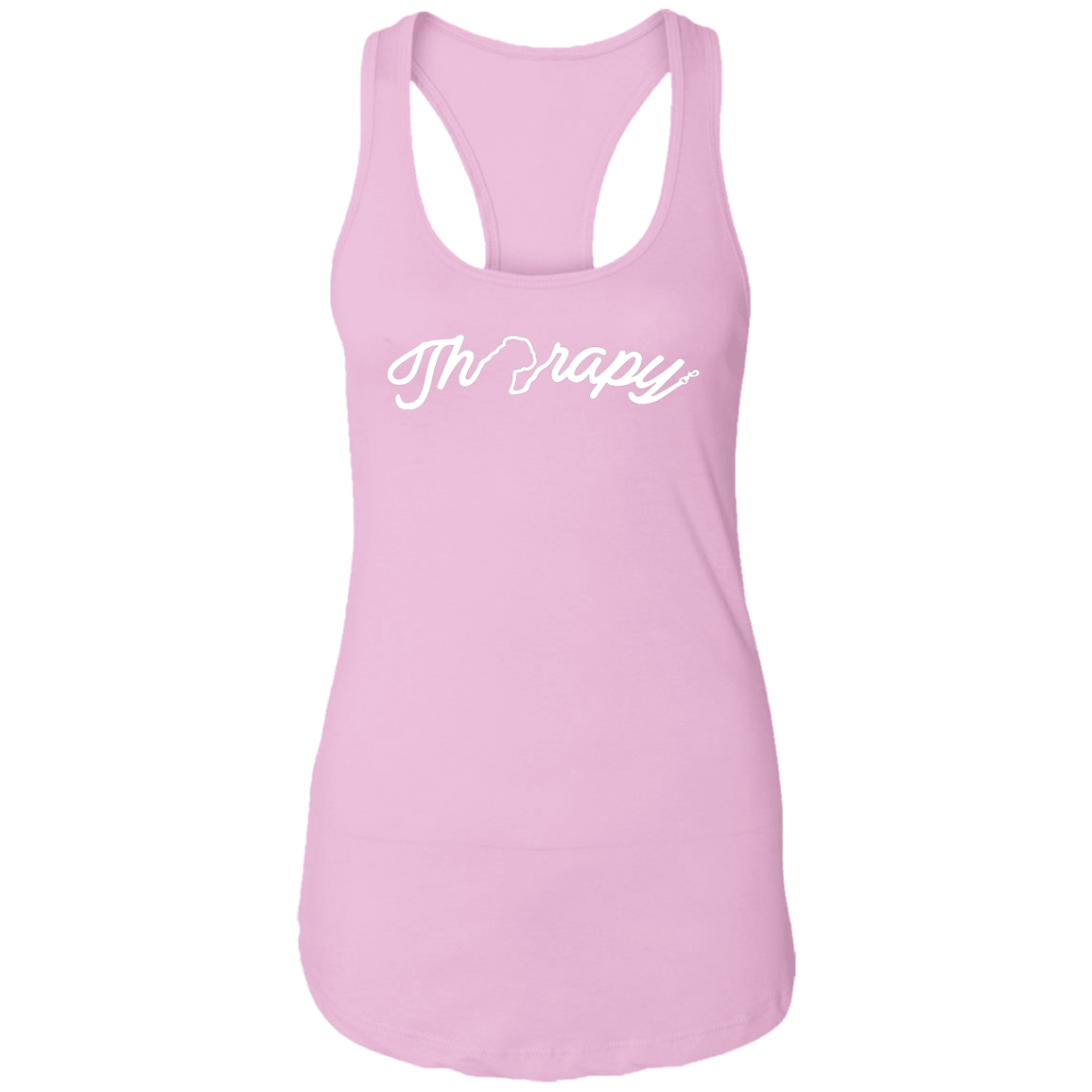 Bulldog Therapy Ladies Ideal Racerback Tank