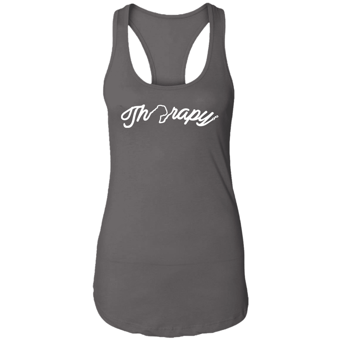 Bulldog Therapy Ladies Ideal Racerback Tank
