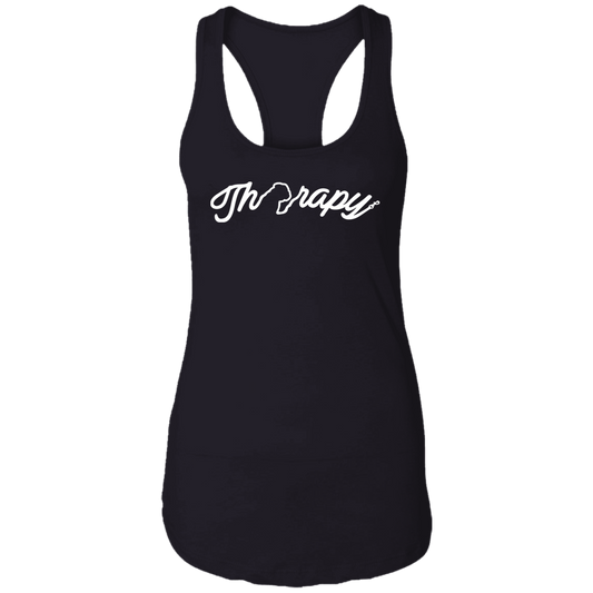 Bulldog Therapy Ladies Ideal Racerback Tank