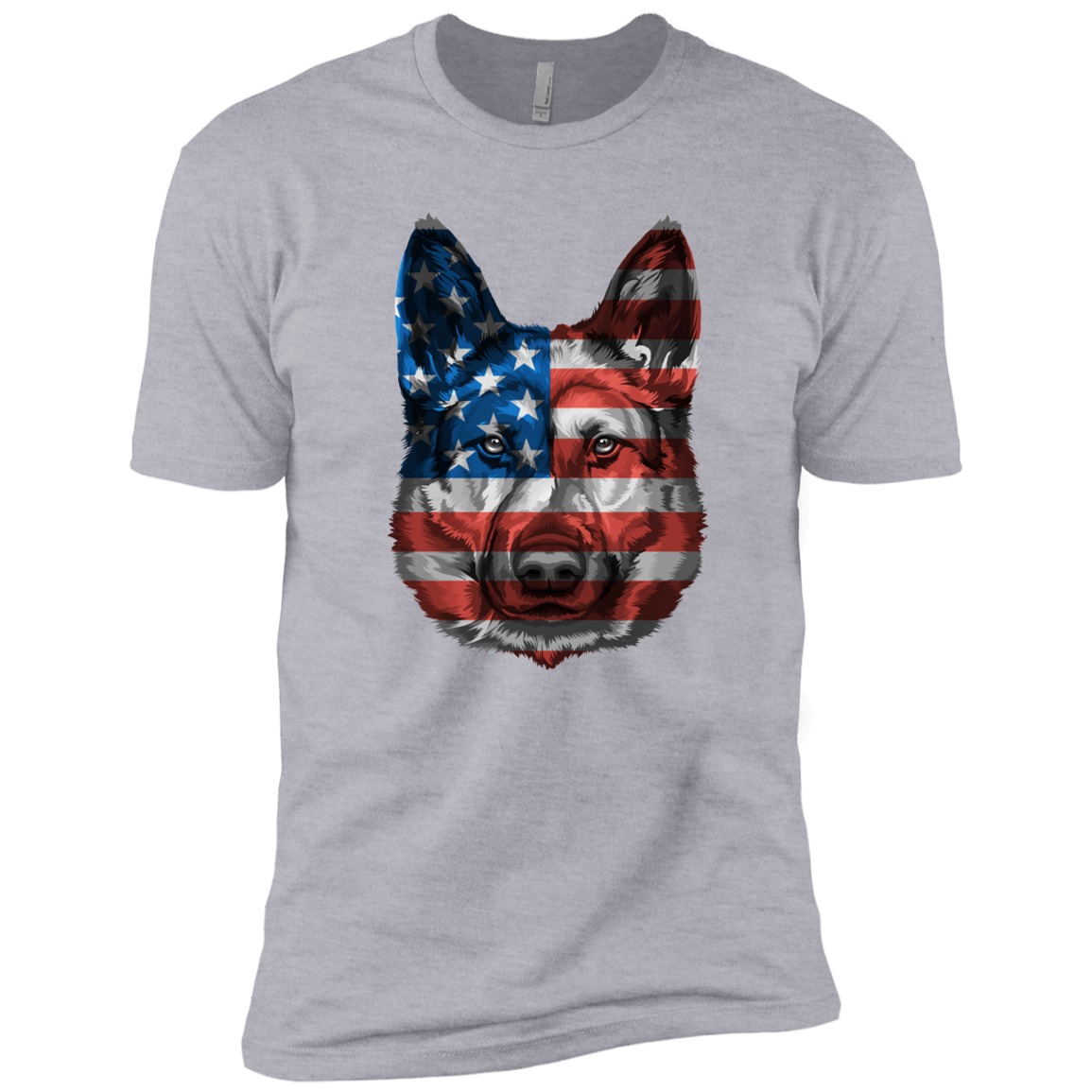 Patriot German Shepherd Cotton T-Shirt