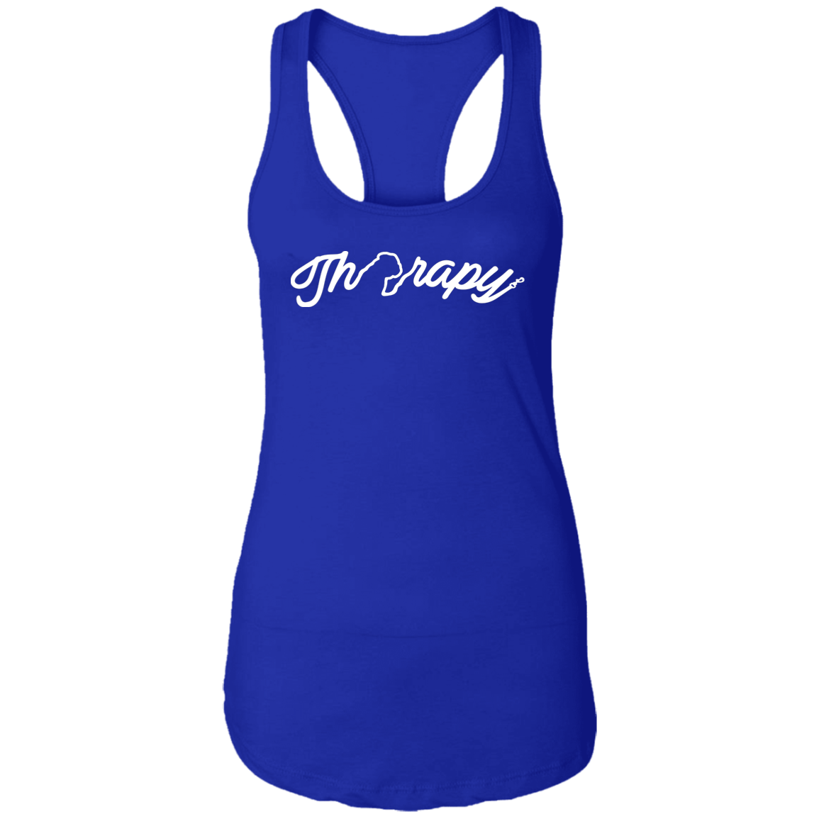 Bulldog Therapy Ladies Ideal Racerback Tank