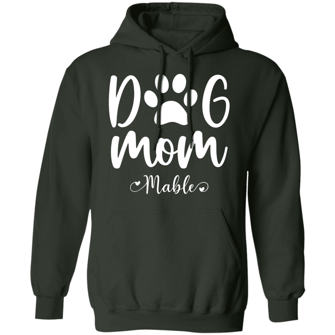 Personalized Dog Mom Hoodie