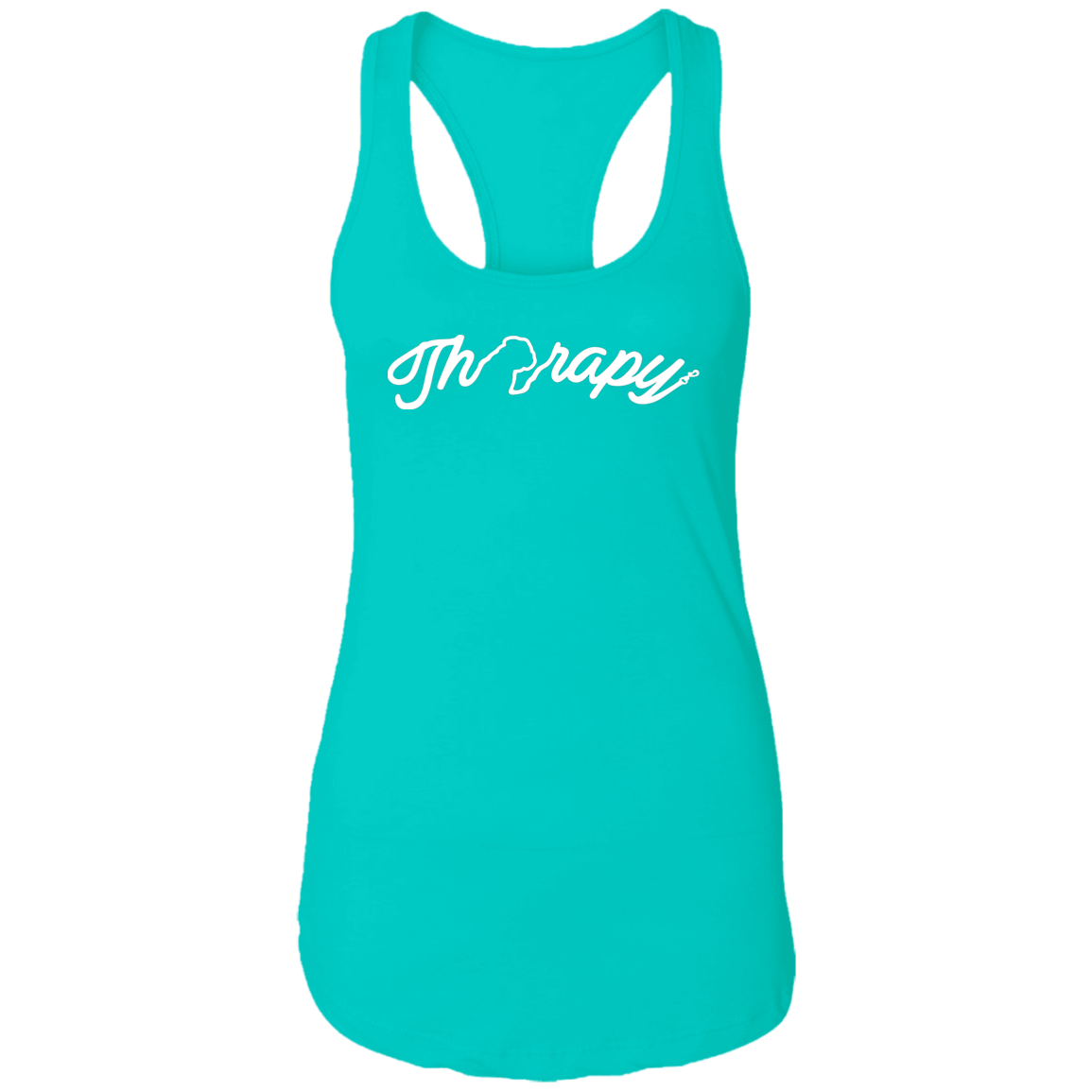 Bulldog Therapy Ladies Ideal Racerback Tank