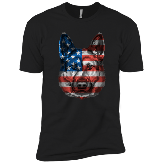 Patriot German Shepherd Cotton T-Shirt