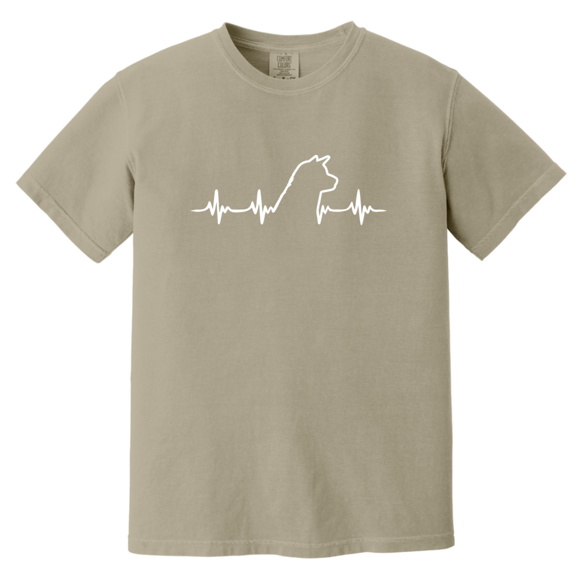Akita Heartbeat Garment-Dyed T-Shirt