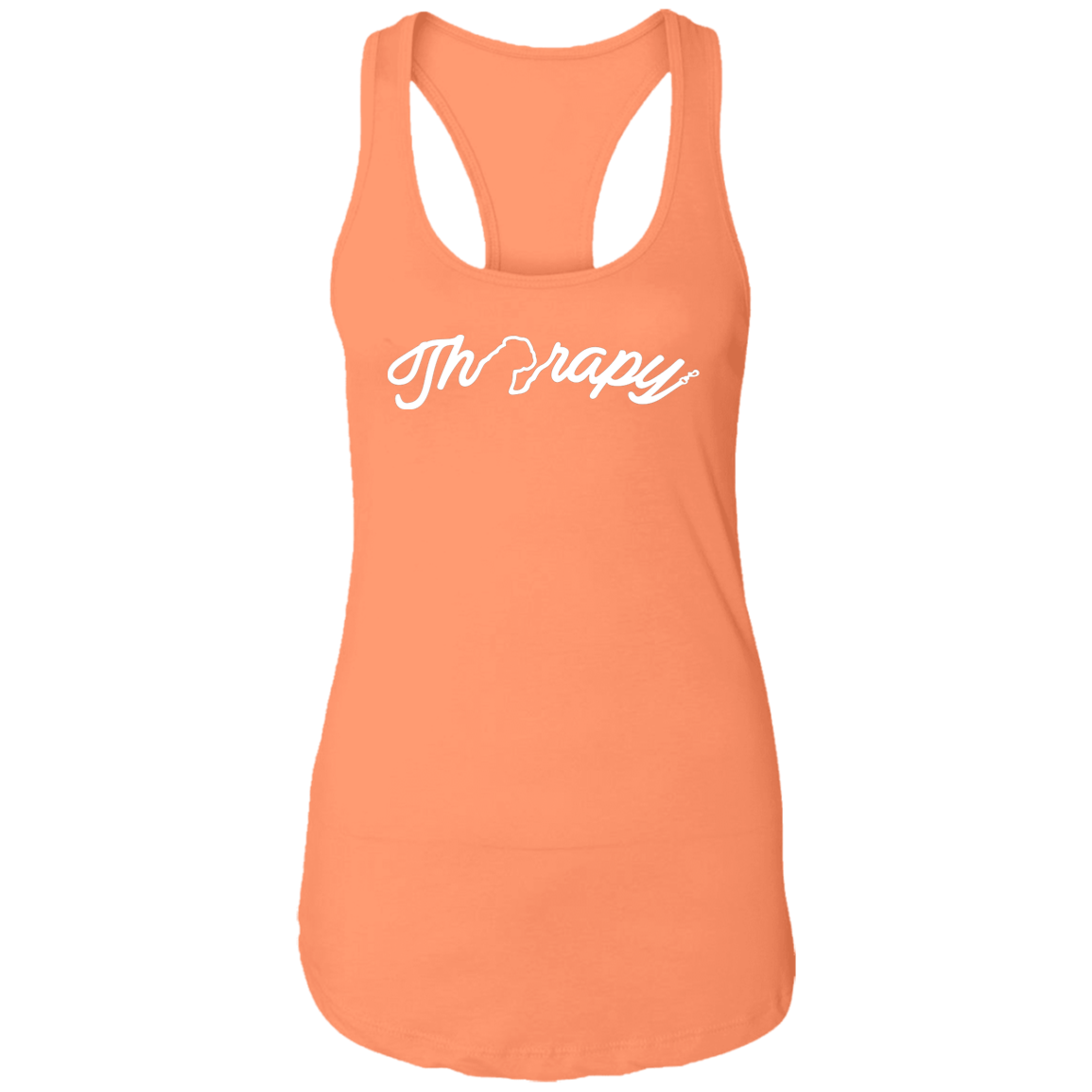 Bulldog Therapy Ladies Ideal Racerback Tank