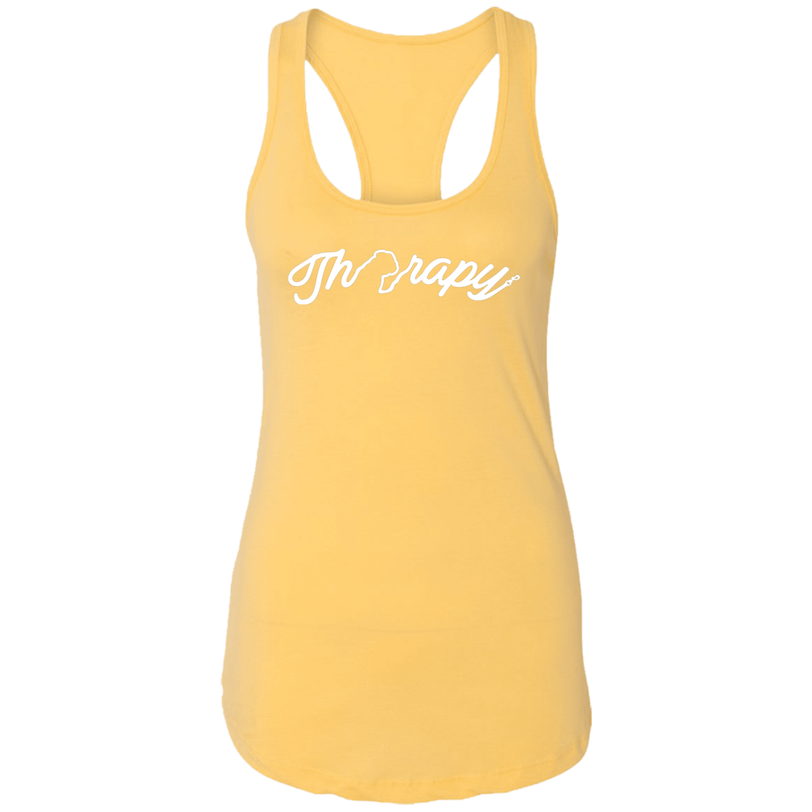 Bulldog Therapy Ladies Ideal Racerback Tank
