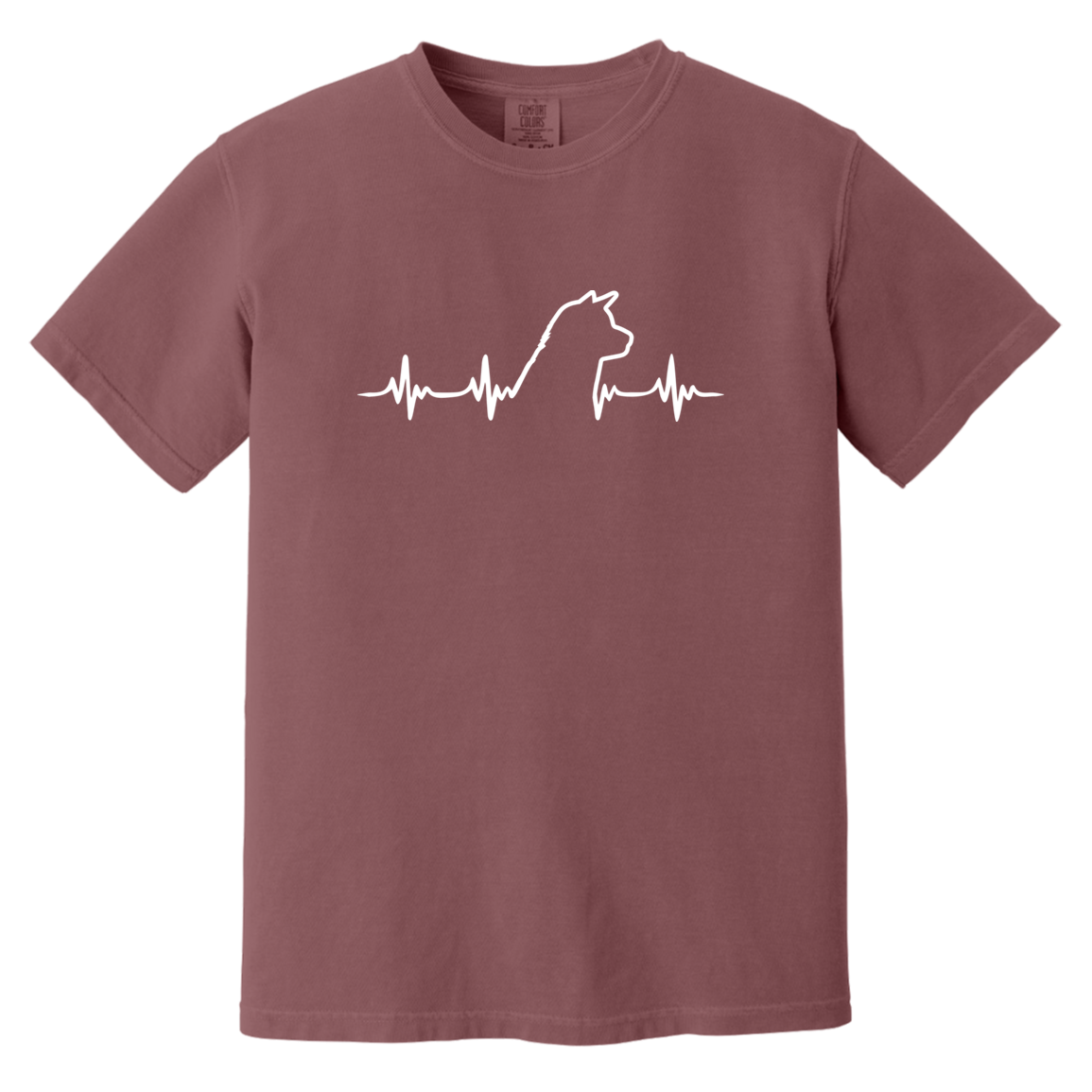 Akita Heartbeat Garment-Dyed T-Shirt