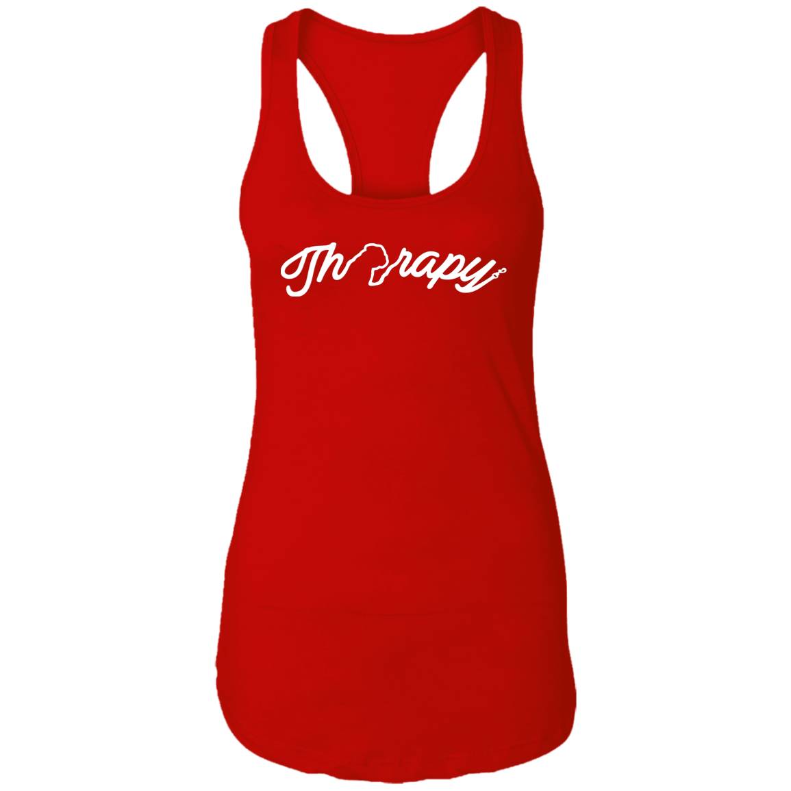 Bulldog Therapy Ladies Ideal Racerback Tank