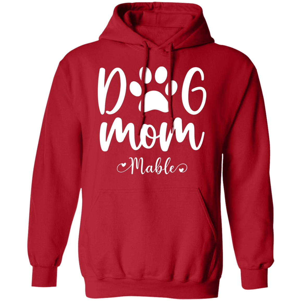 Personalized Dog Mom Hoodie