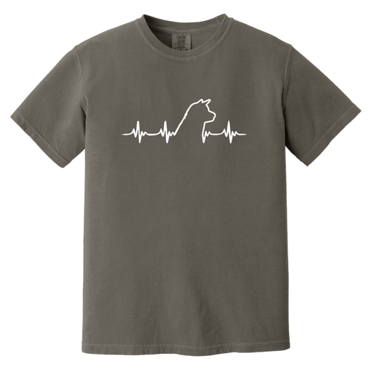 Akita Heartbeat Garment-Dyed T-Shirt