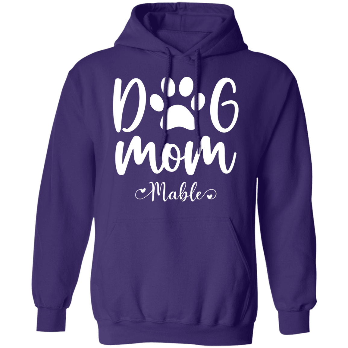 Personalized Dog Mom Hoodie