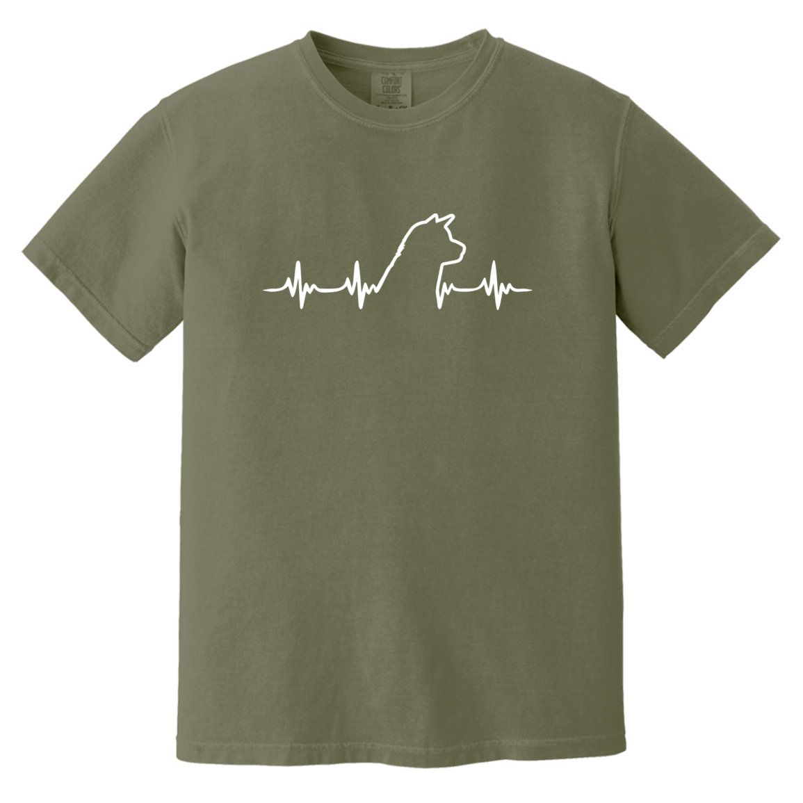 Akita Heartbeat Garment-Dyed T-Shirt