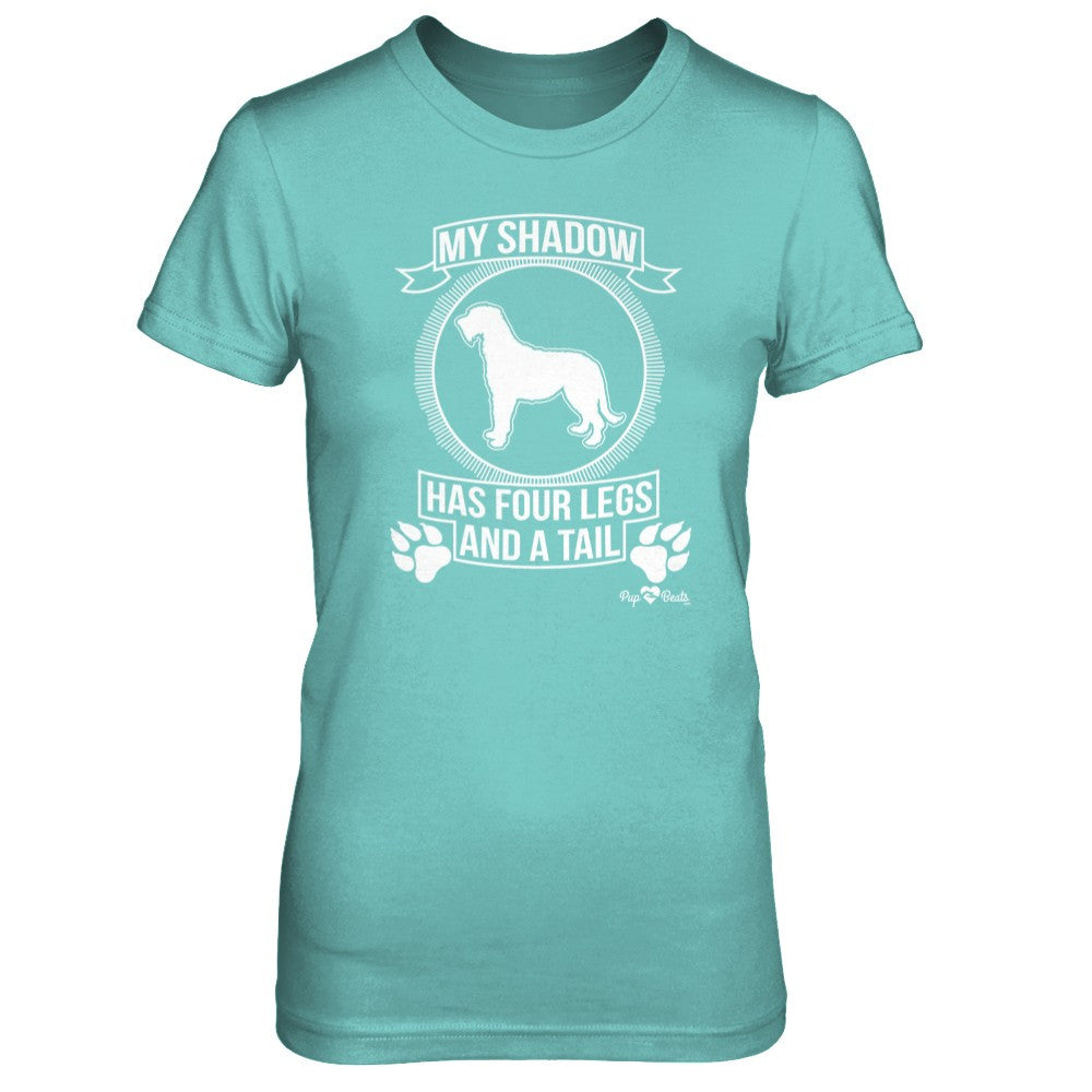 Irish Wolfhound - My Shadow Fitted Short Sleeve Tee