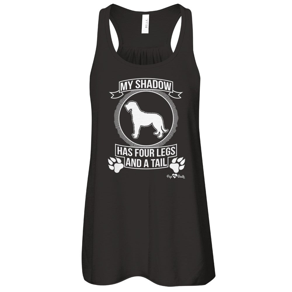 Irish Wolfhound - My Shadow Flowy Racerback Tank