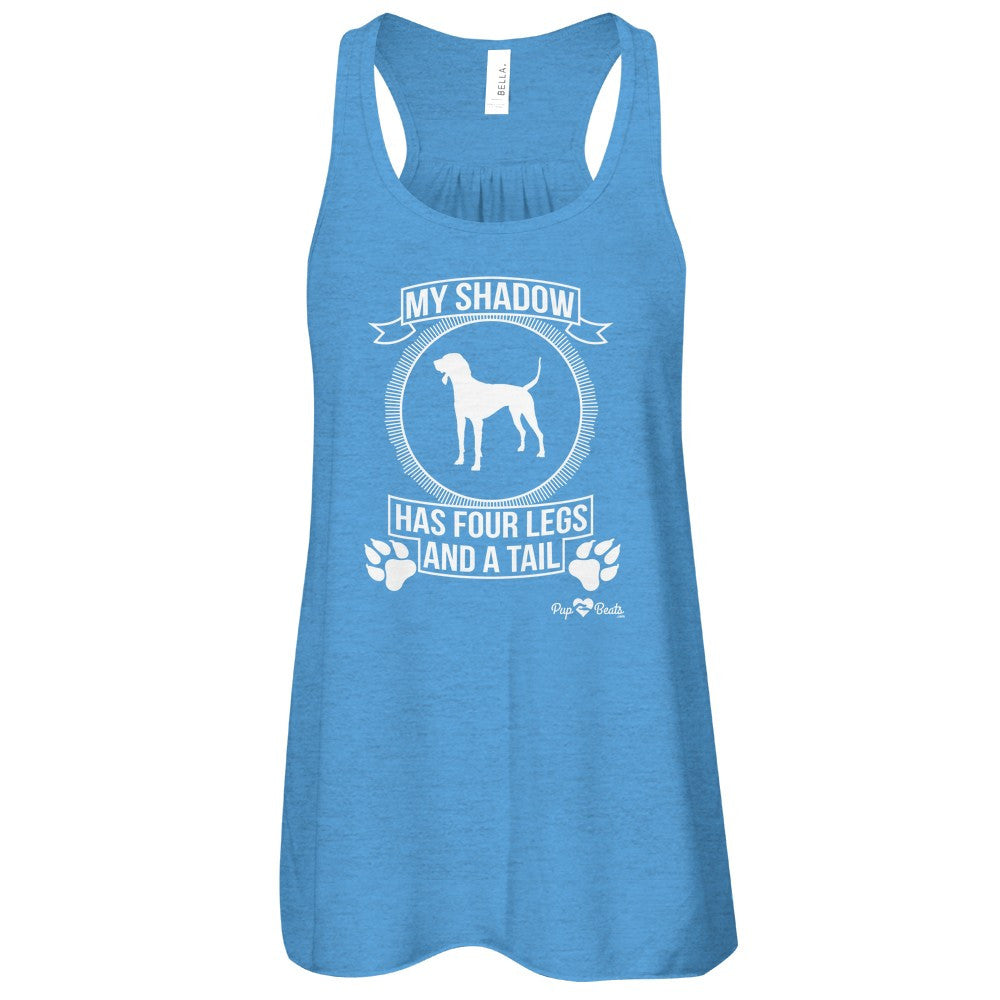 Coon Dog - My Shadow Flowy Racerback Tank