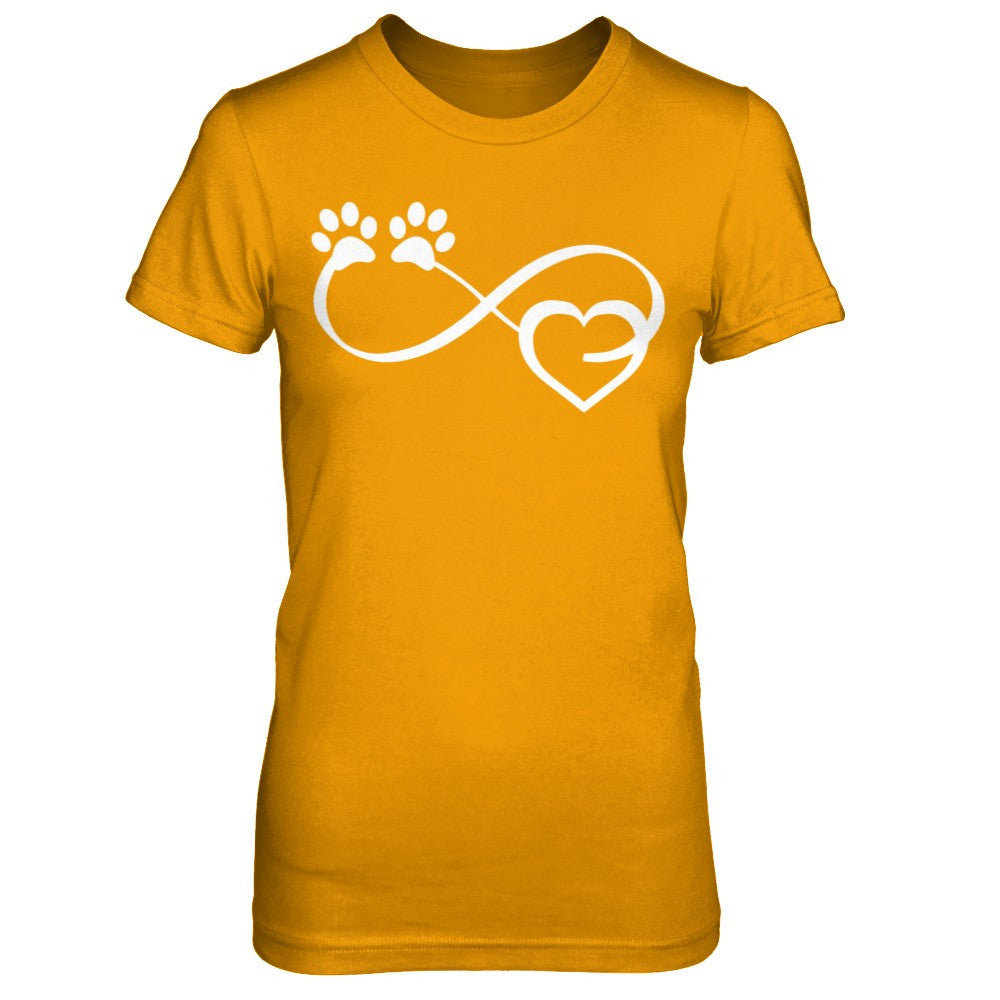 Dog Lover Infinite Love Infinity Symbol Womens