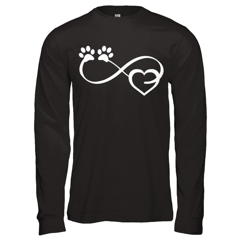 Dog Lover Infinite Love Infinity Symbol Long Sleeve