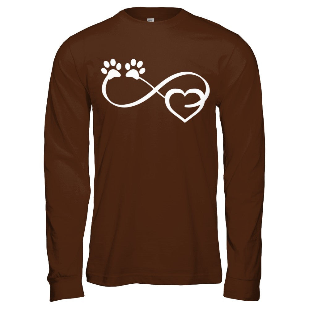 Dog Lover Infinite Love Infinity Symbol Long Sleeve