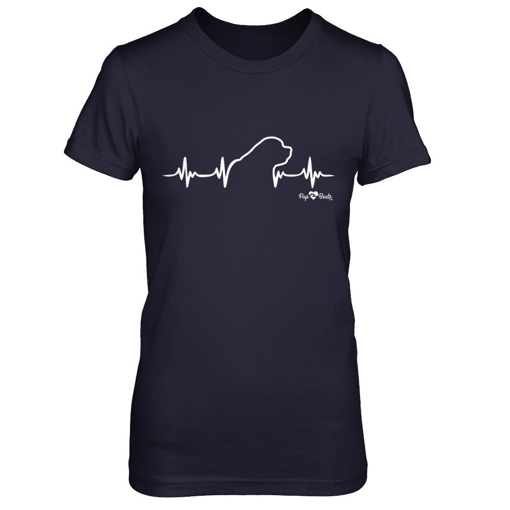 Saint Bernard Heartbeat Fitted Short Sleeve Tee