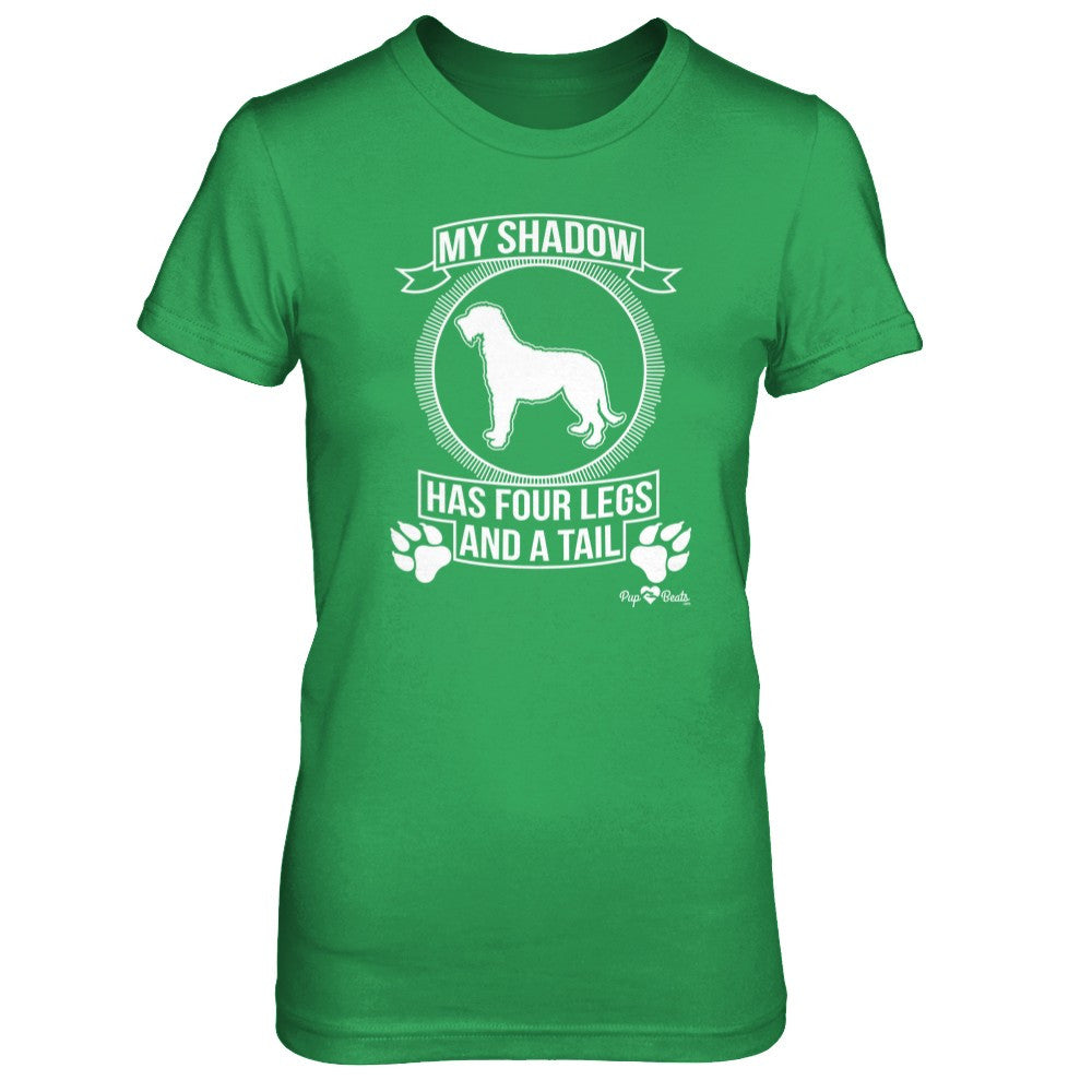Irish Wolfhound - My Shadow Fitted Short Sleeve Tee