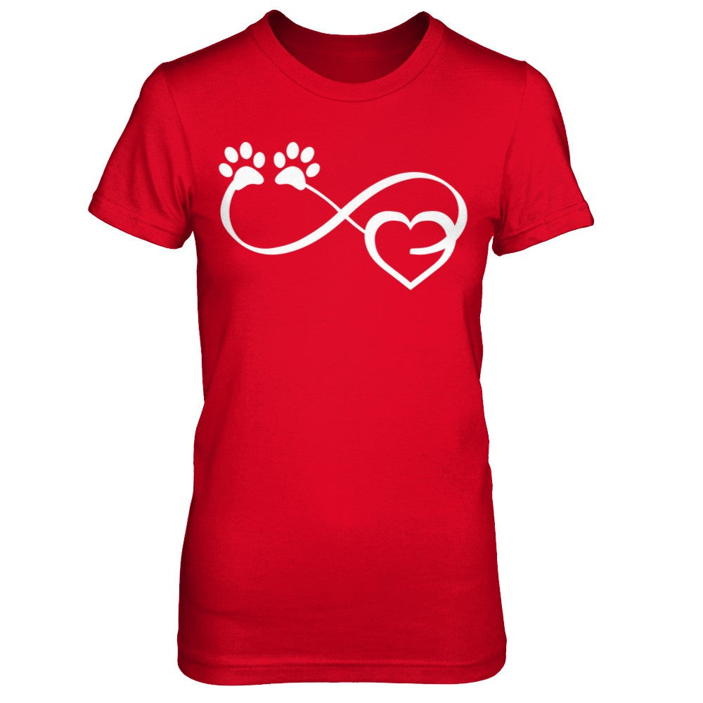 Dog Lover Infinite Love Infinity Symbol Womens