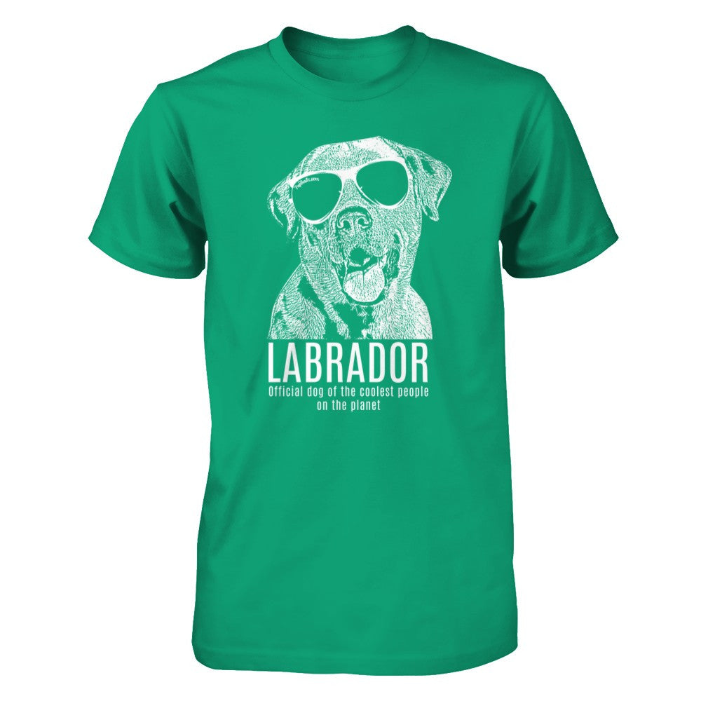 Official dog of the coolest people on the planet - Labrador Unisex Shirt