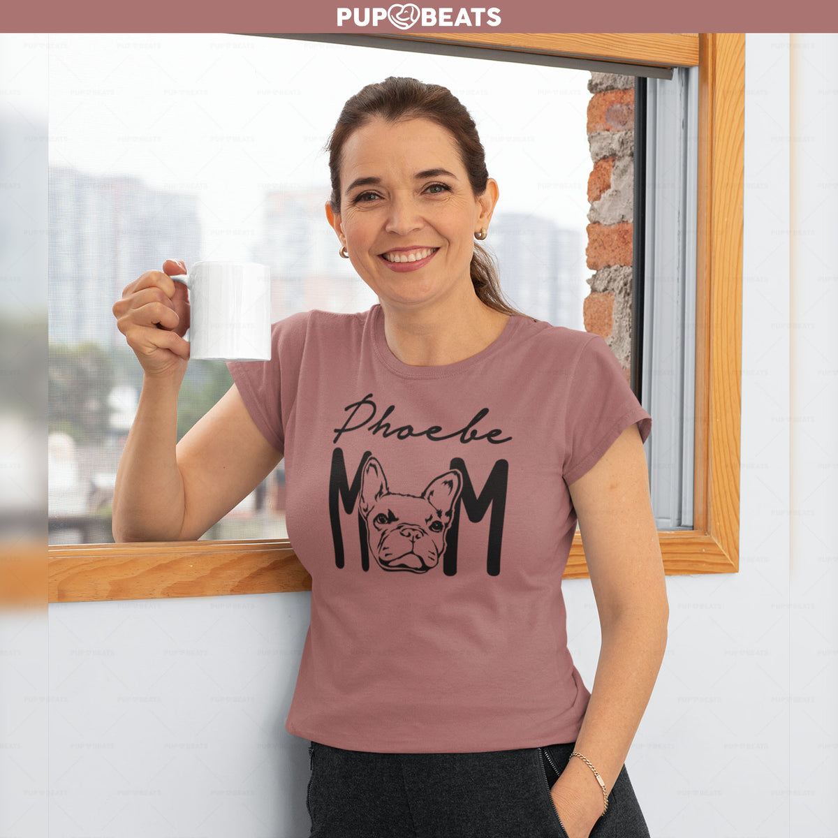 Custom Dog Mom T Shirt