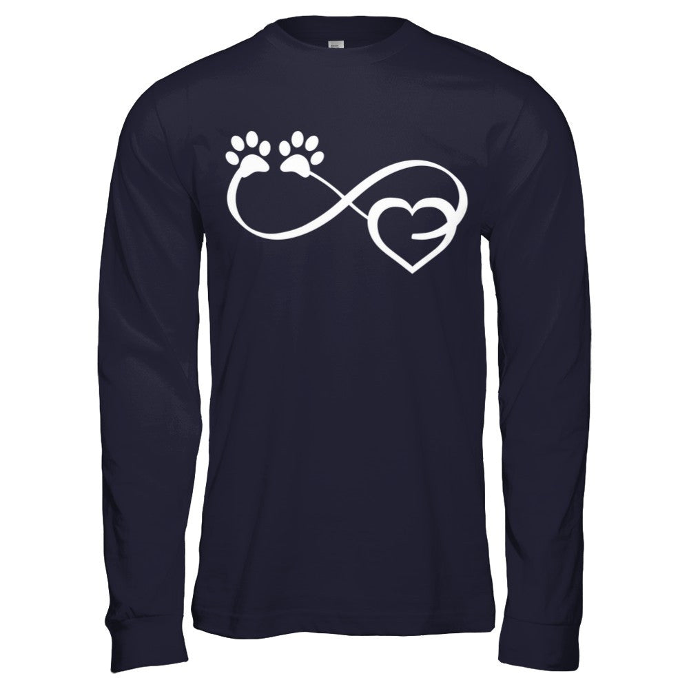 Dog Lover Infinite Love Infinity Symbol Long Sleeve