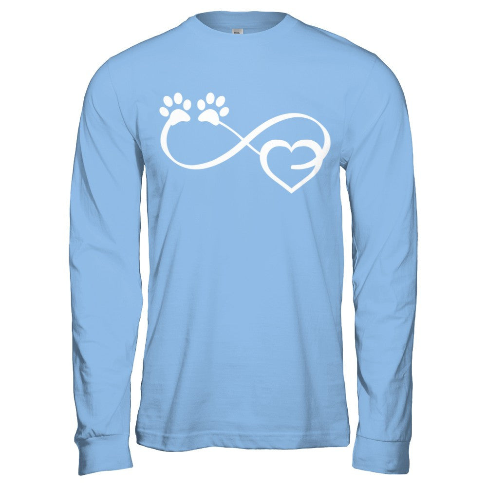 Dog Lover Infinite Love Infinity Symbol Long Sleeve