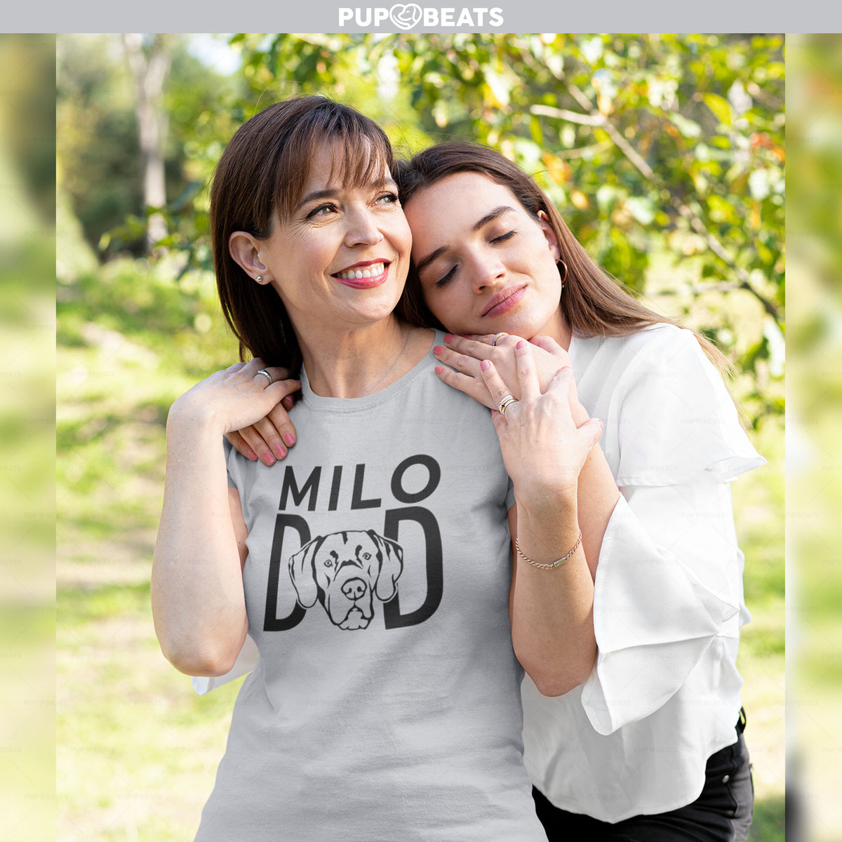 Custom Dog Mom T Shirt