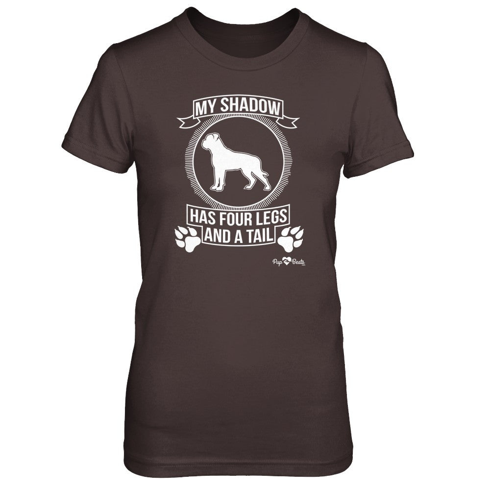 English Mastiff - My Shadow Fitted Short Sleeve Tee