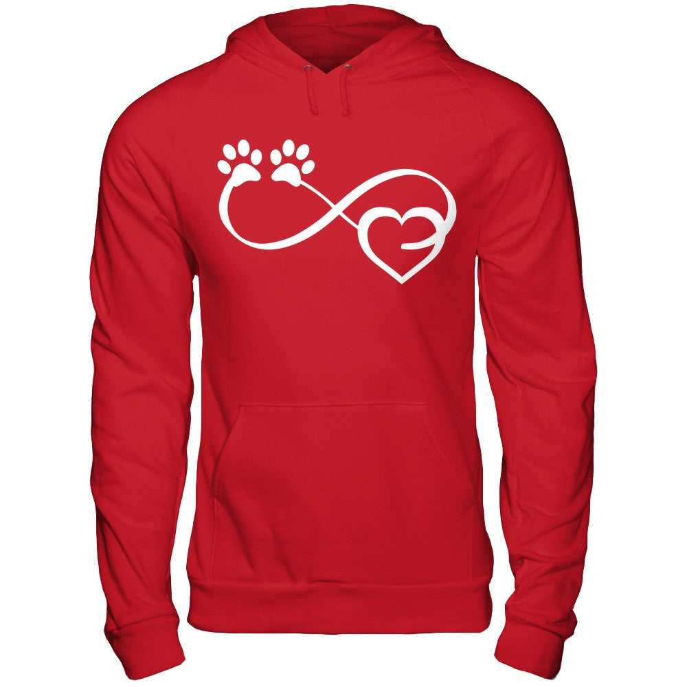 Dog Lover Infinite Love Infinity Symbol Hoodie